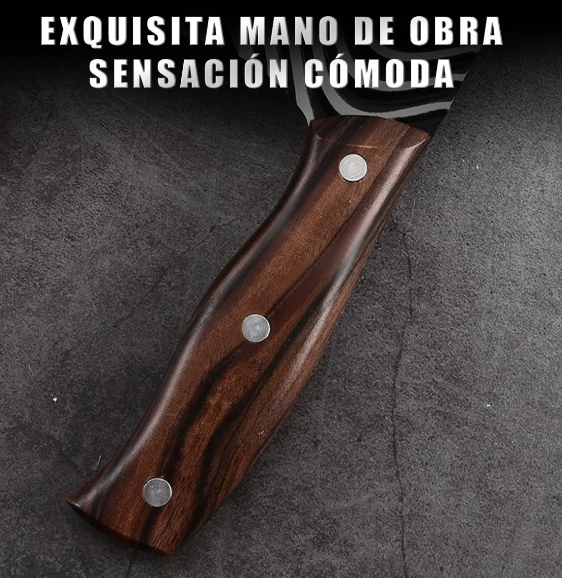 Vista 5 de Cuchillo Grande Chef Cocina Carne